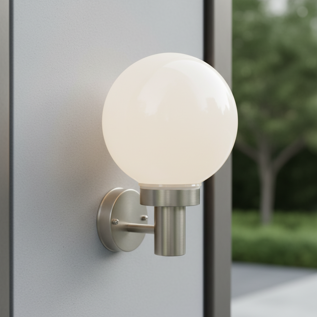 Stainless Steel Outdoor Wall Light LL 2002-91-DL-SS