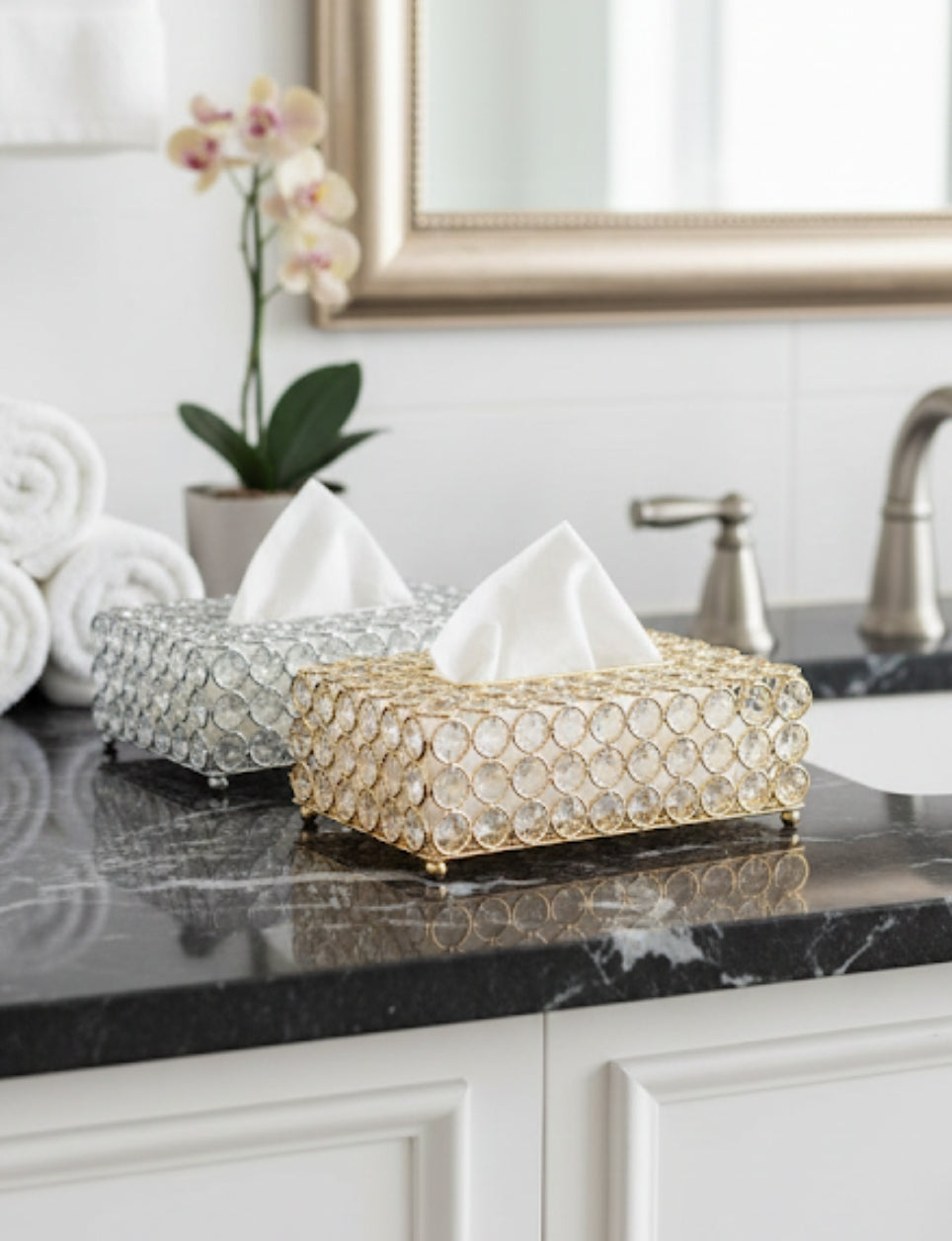 Crystal Serviette Holder