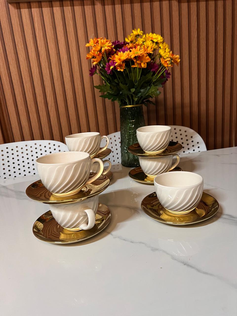 Cup and Saucer Set