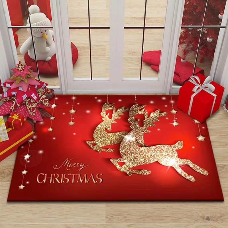 Santa Claus  Front Door Decorative Mat
