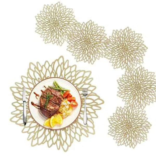 Nordic Table Mats Leafly Round