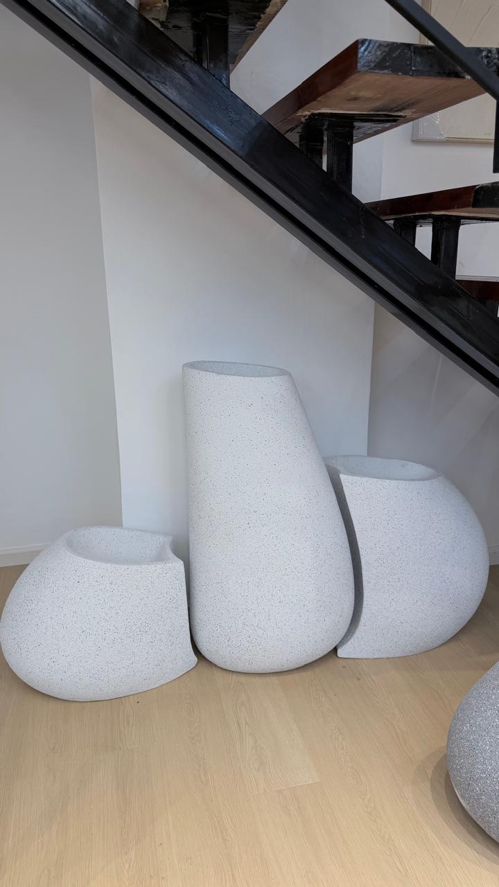 3-Piece Decorative Floor Vase Set