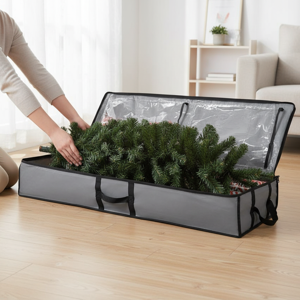Artificial Christmas Tree Storage Bag Waterproof Holiday Organiser 105*35*16cm(L*W*H)