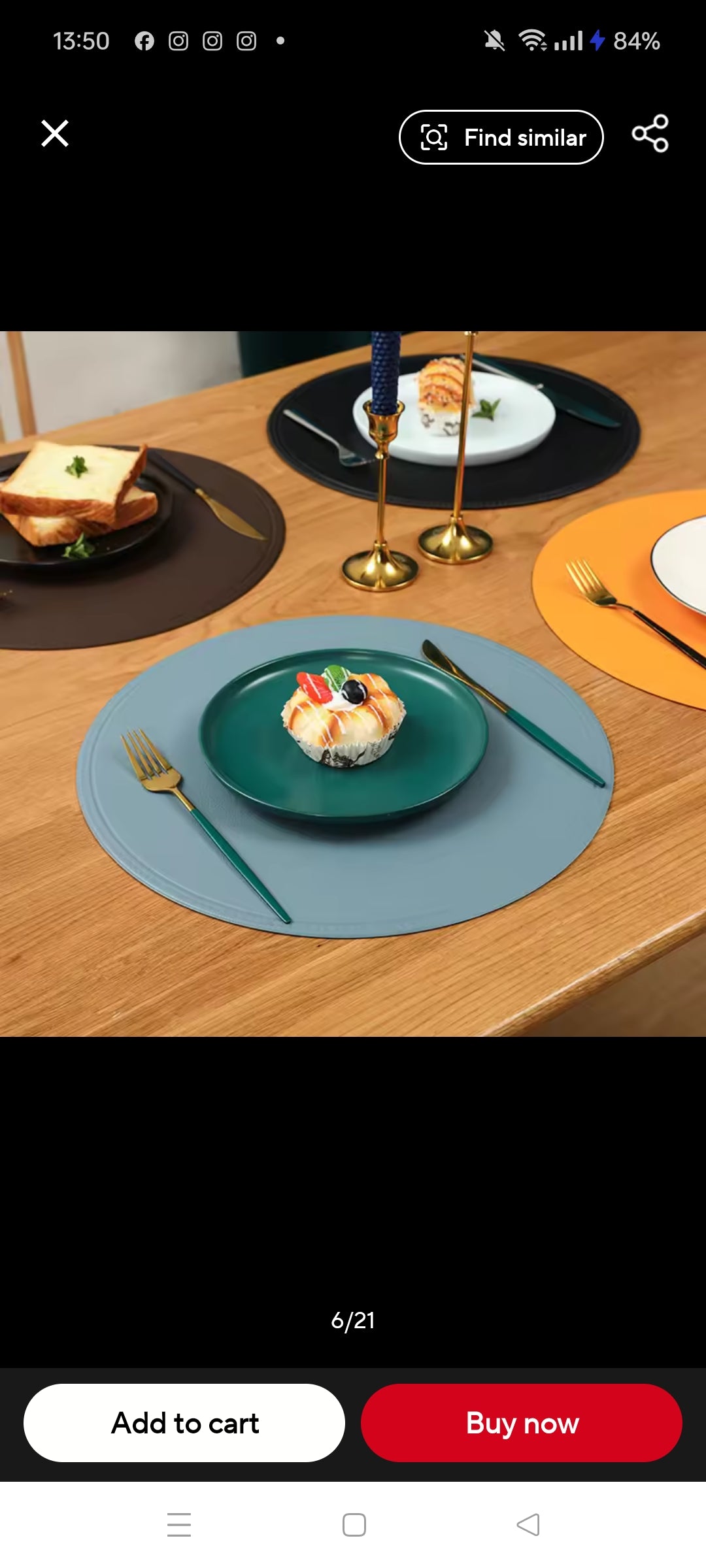 Leather Table Mats