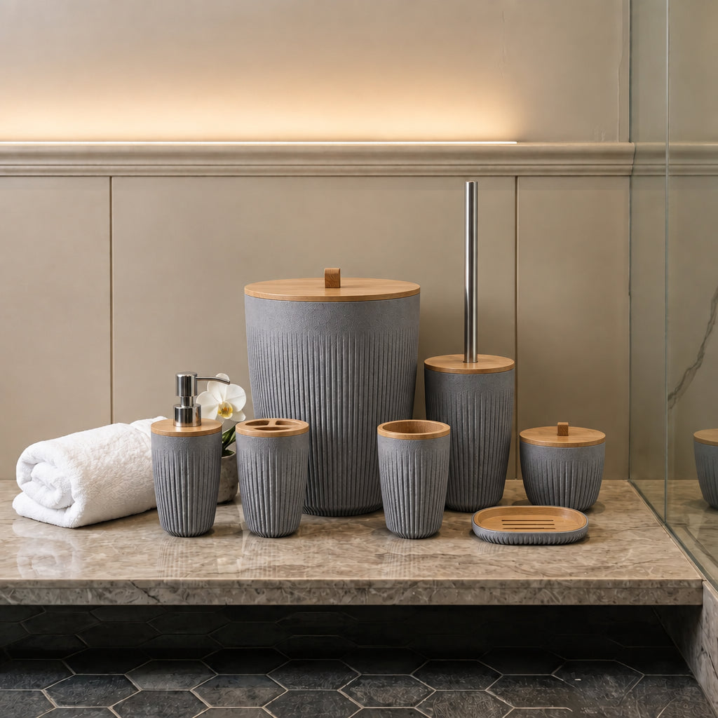 7-in-1 Bathroom Accessories Set