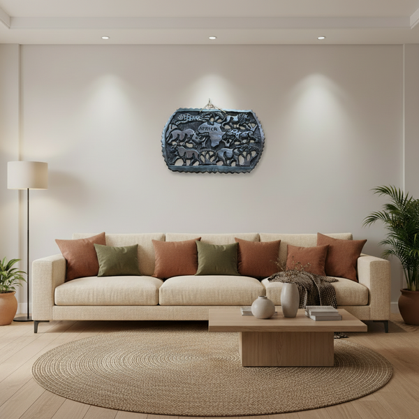 big 5 wall art 40x26cm african wildlife wall decor for home interior