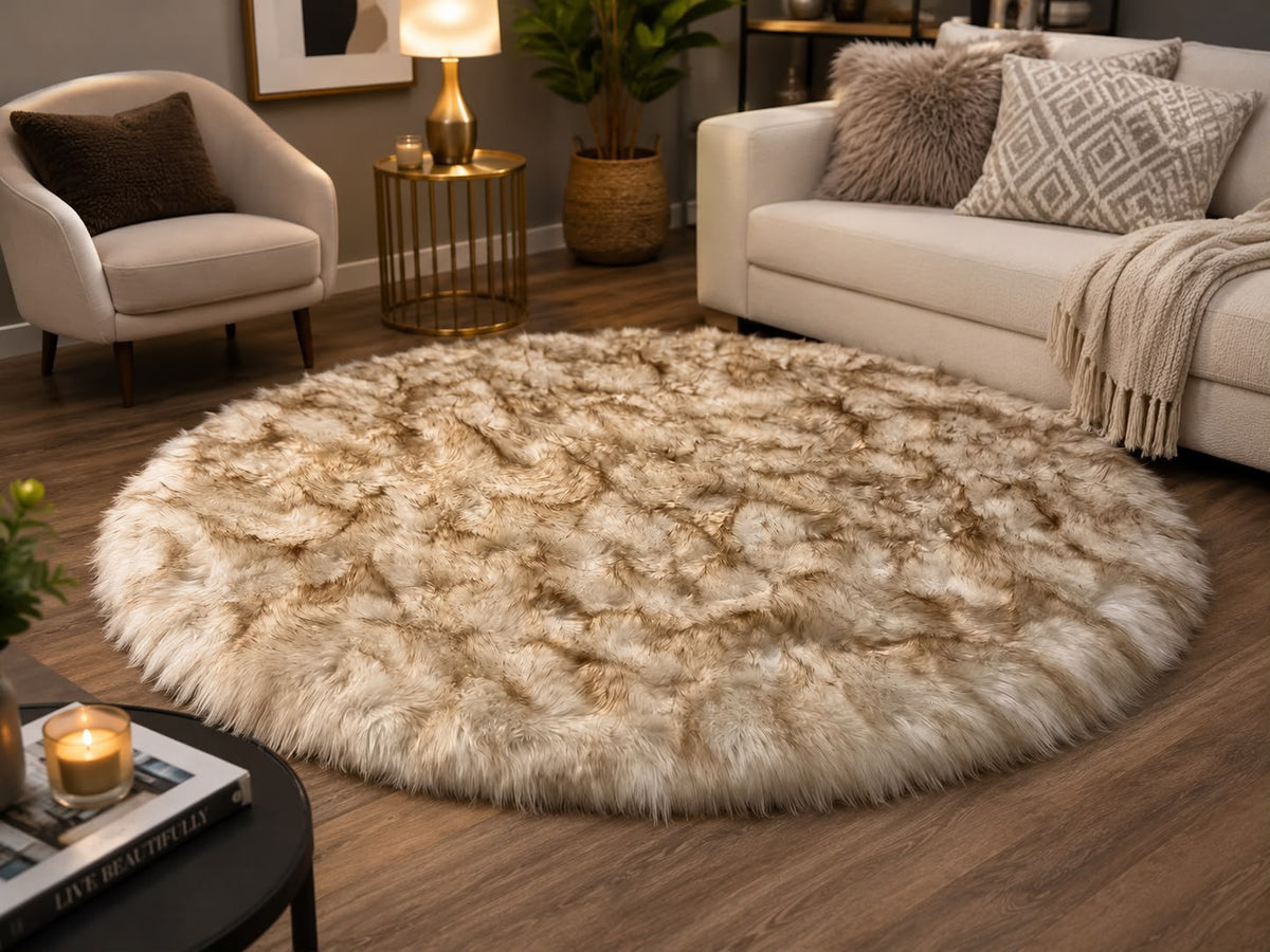 Fluffy Bedside Carpet