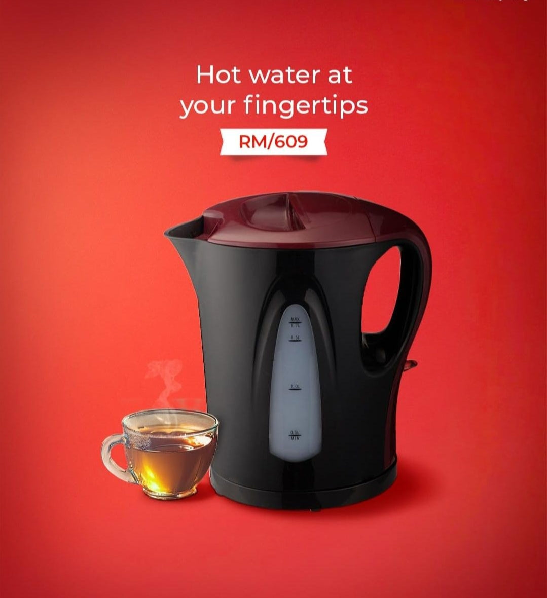 Cordless Kettle 1.7Ltr
