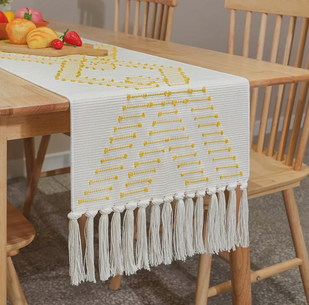Bohemian Dining Table Runner 220cm