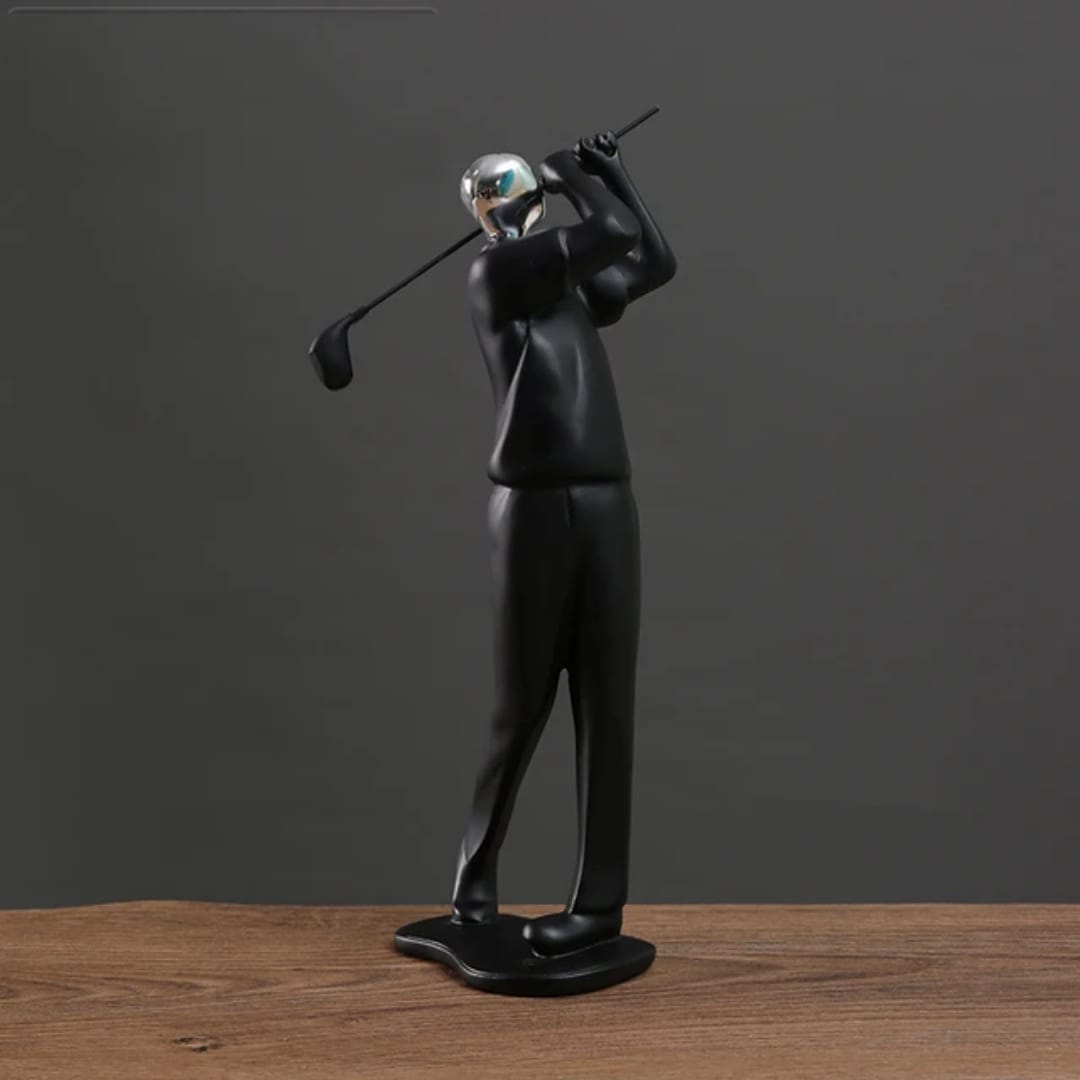 Golfer Sculpture