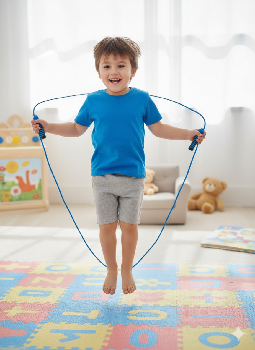 Silicone Skipping Rope with Counter