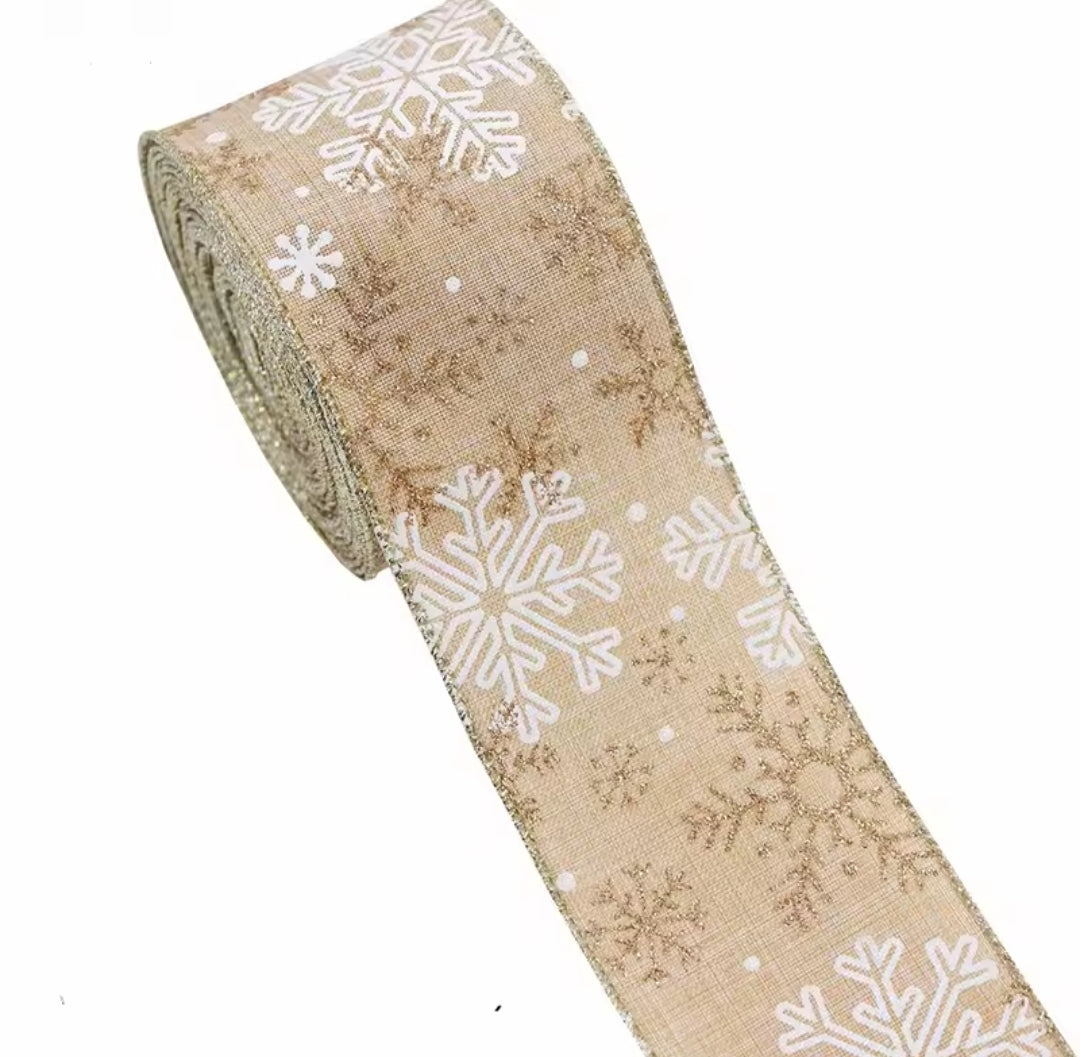 5M Christmas Themed Ribbon