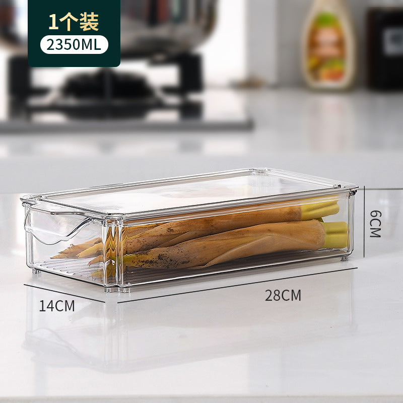 3 Piece Acrylic Fridge Storage Container Set