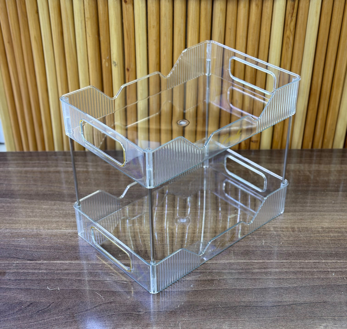 Clear Countertop Storage Rack