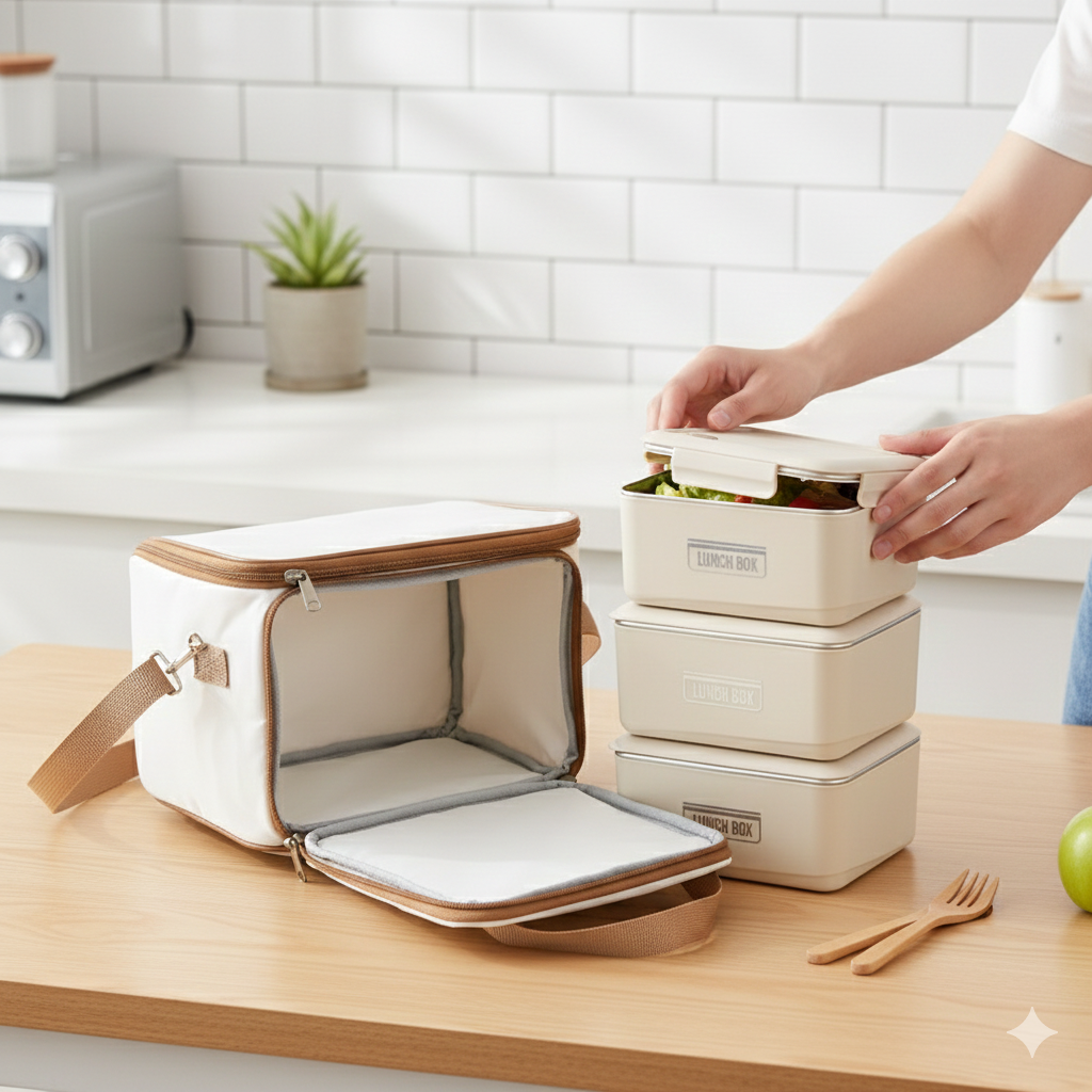 4 in 1 Insulated Lunch Set