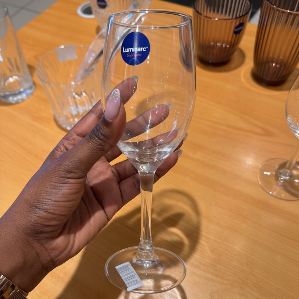 48pcs Luminarc 250ml Glass Stemglass Raindrop – H5701K