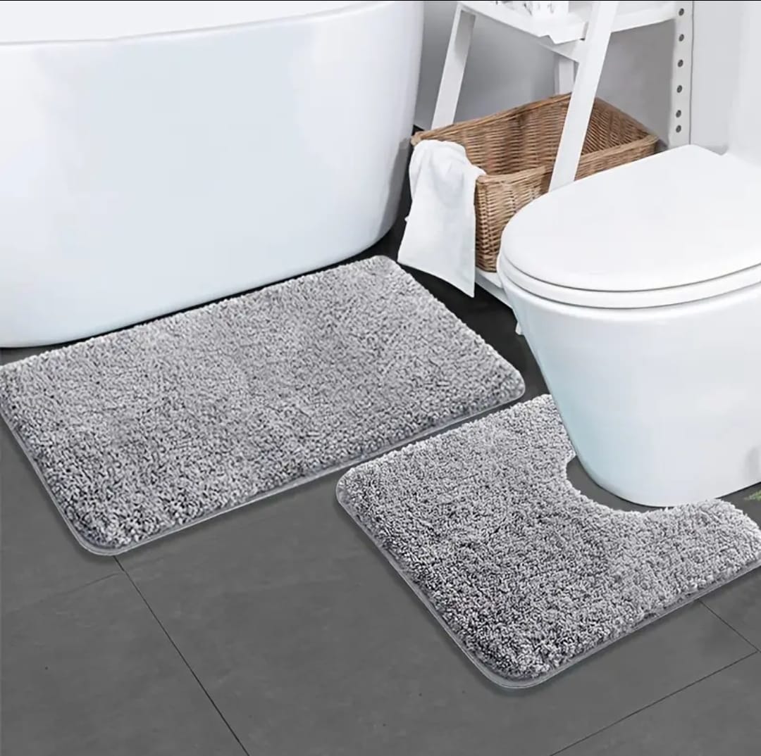 2pcs Bathroom Mat