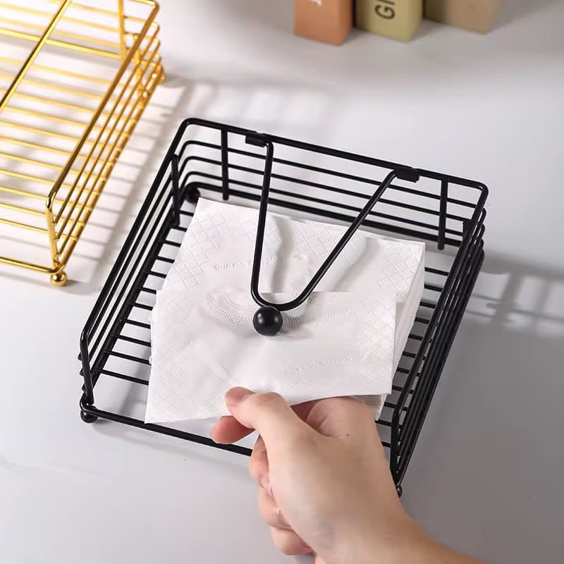 Gemelli Collection – serviette holder, durable, compact – dining table organisation and napkin storage