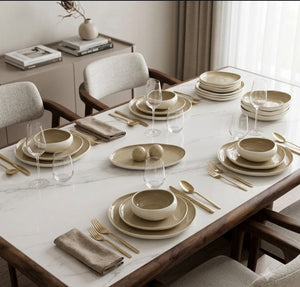 27-Pieces Ceramic Dinner Set