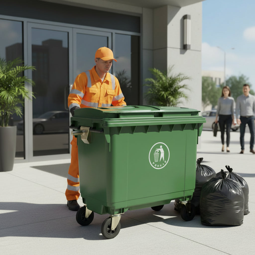 Super Large Size Dustbin With Wheels – gemelli-collections