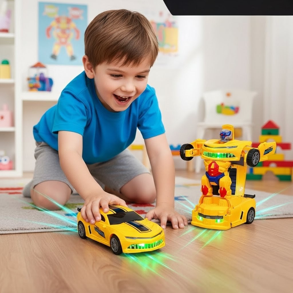 Transformation Robot Car