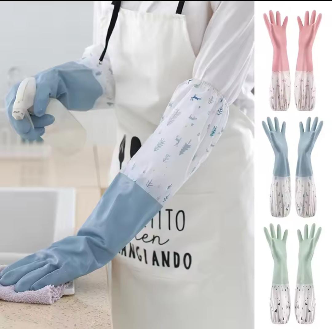 Silicone Waterproof Kitchen/Household Gloves