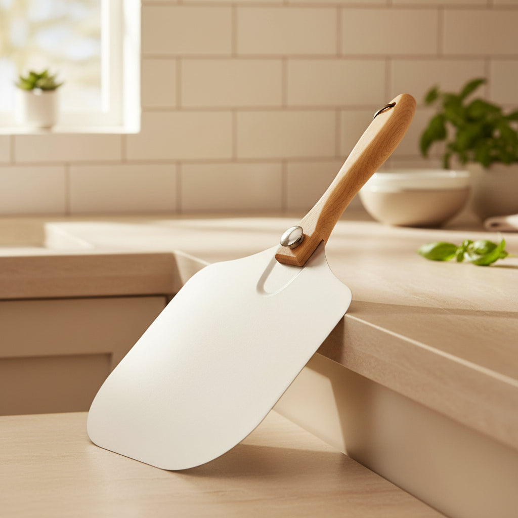 Aluminium Pizza Peel Paddle with Foldable Handle