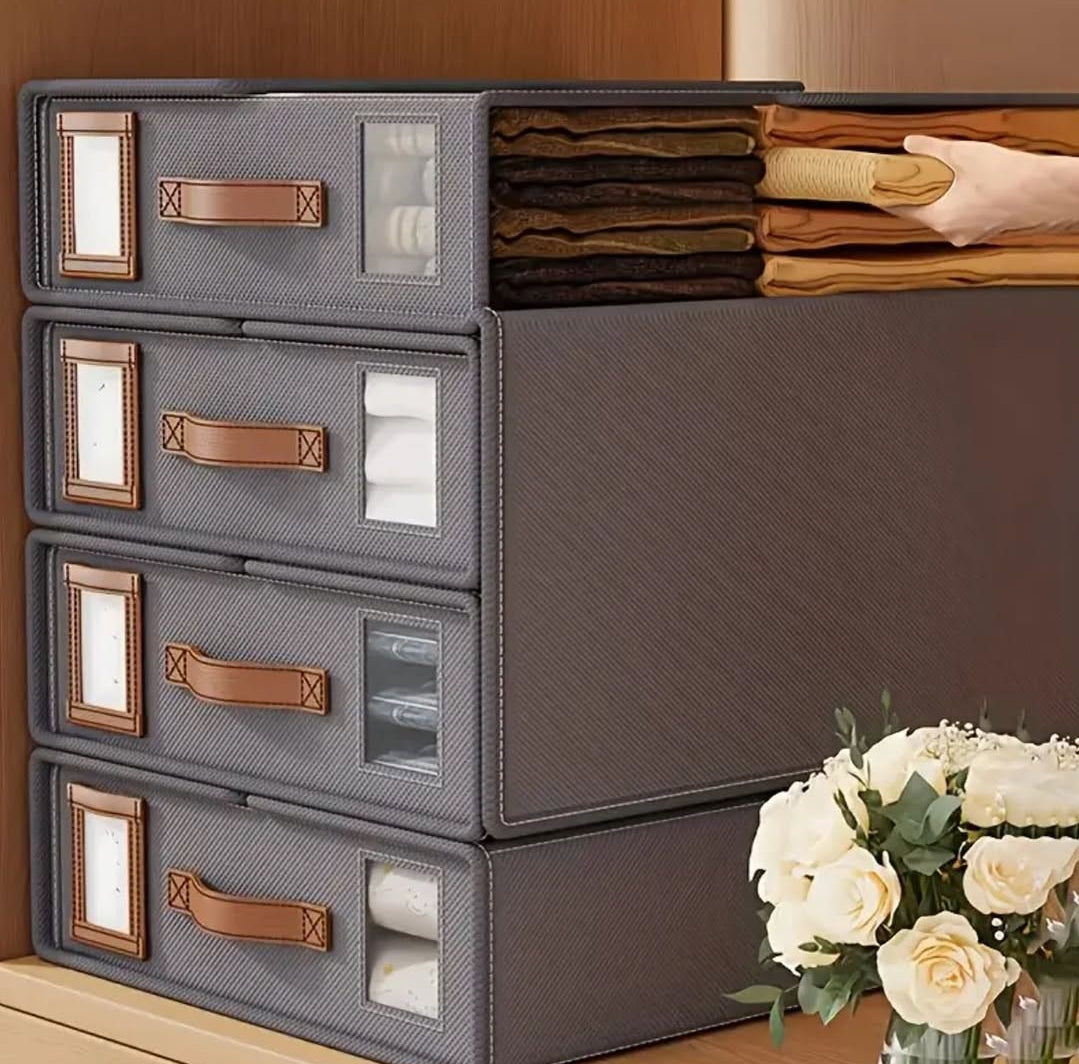 Fabric Closet Storage Organizer