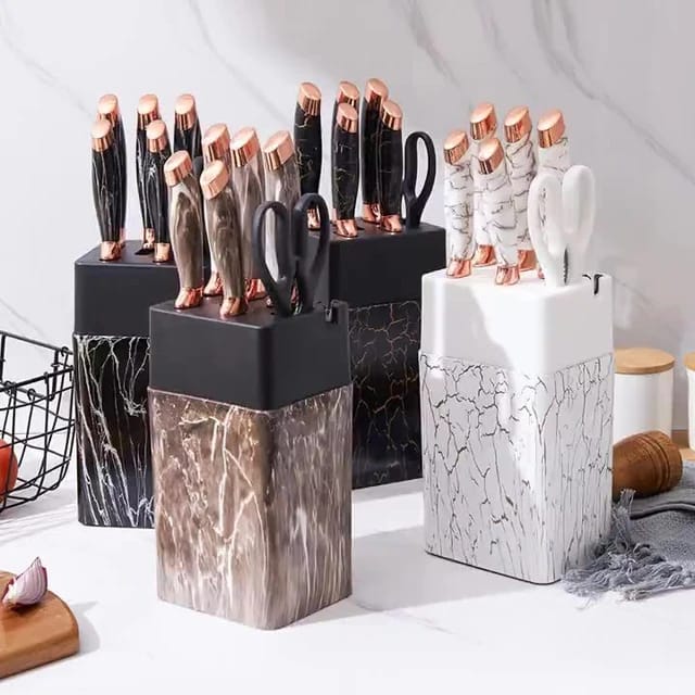 7Pcs Kitchen Knife Set