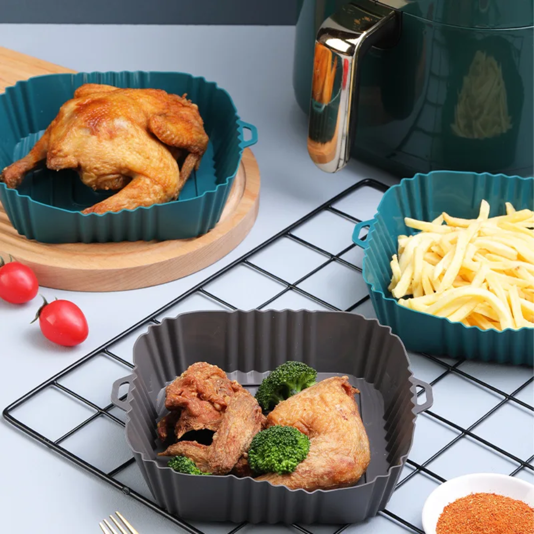 Reusable Silicone Air Fryer Mat