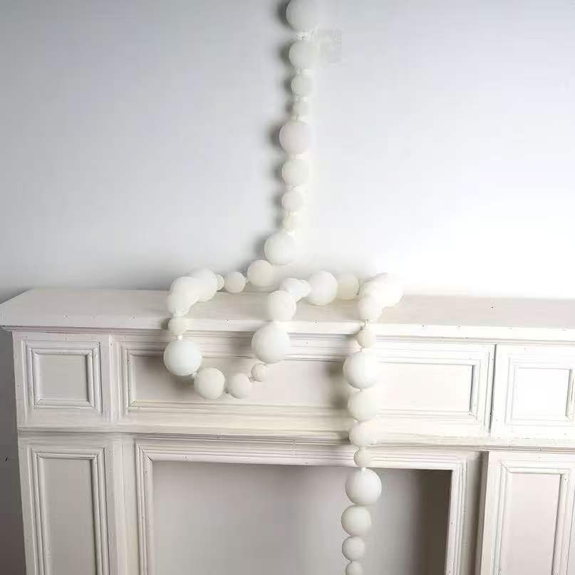 Felt Ball Christmas Garland Decoration