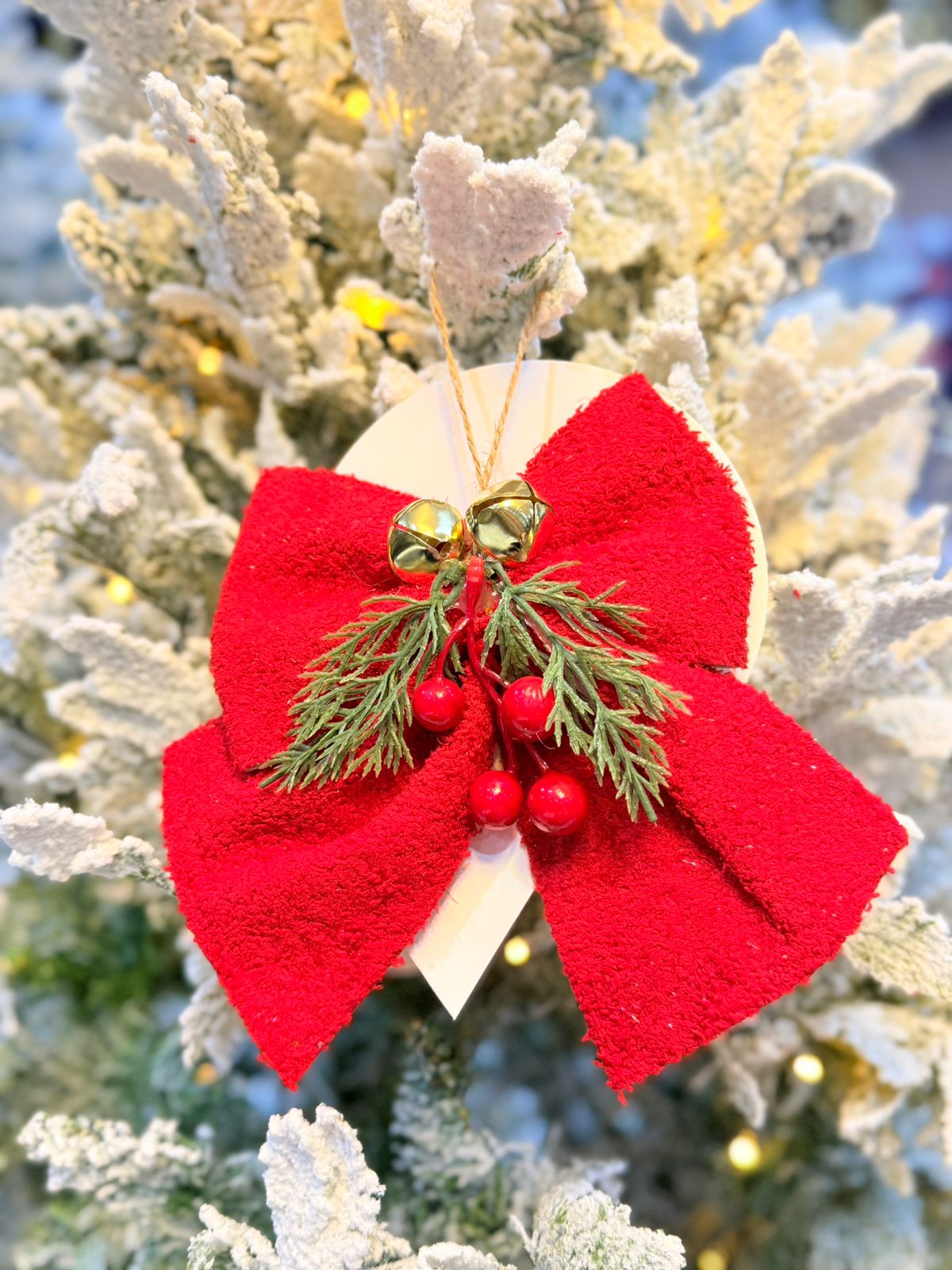 Red Christmas Bow
