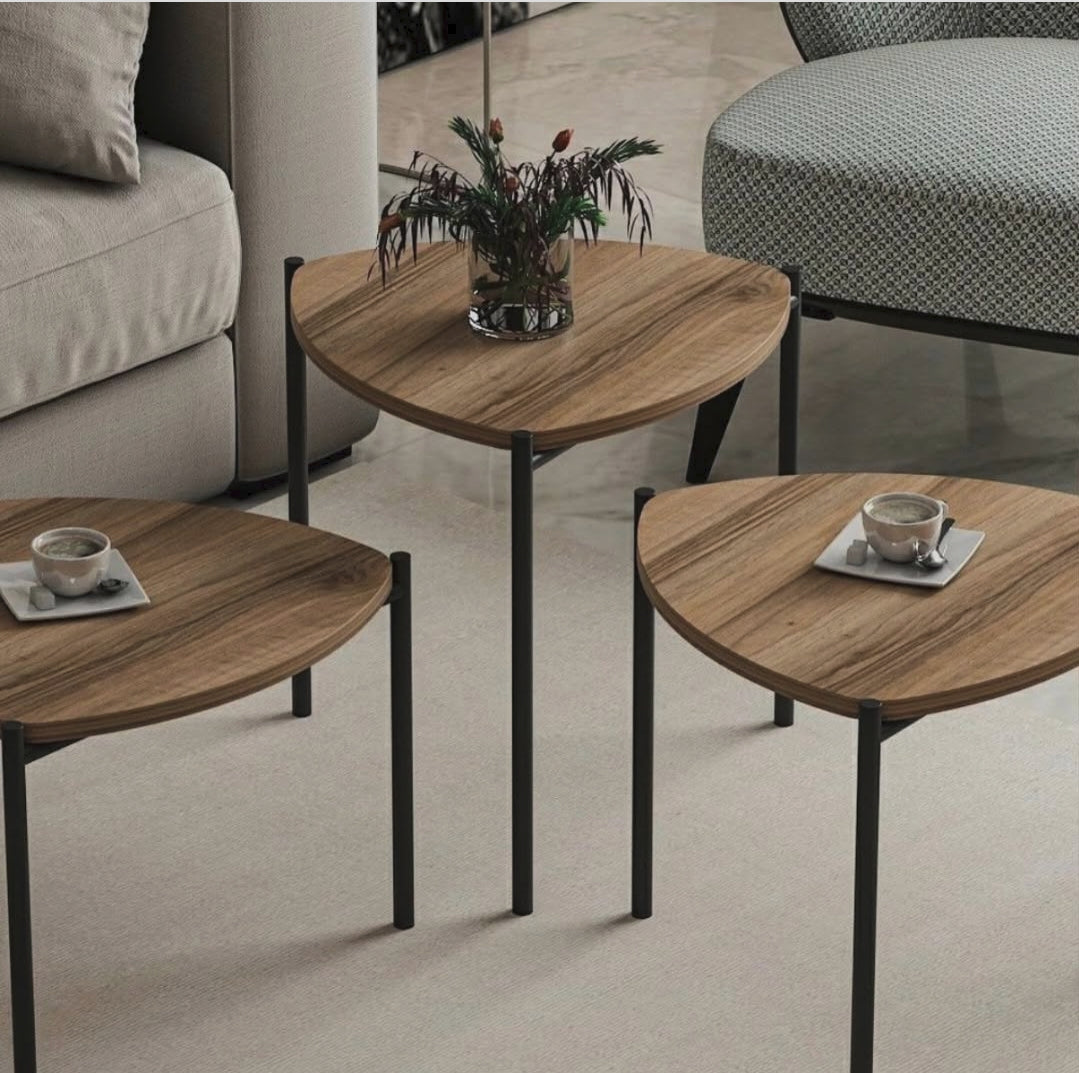 3 Piece Nesting Coffee Table Set