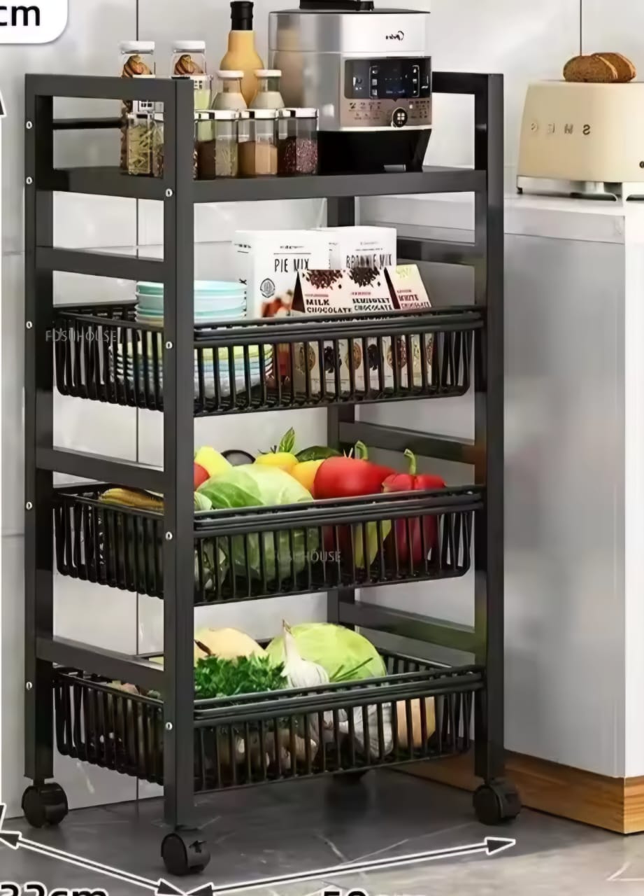 Mesh Vegetable Rack Metallic Vegetable Rack – gemelli-collections