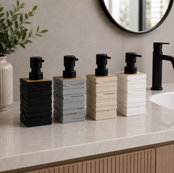 Stacked Design Soap Dispenser