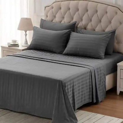 7*8/8*8 Cotton Stripped Bedsheets