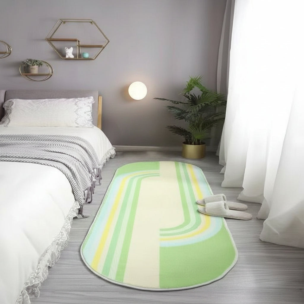 Oval Bedside Mat