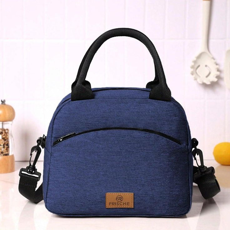 Half Round Large Capacity Insulated Lunch Bag