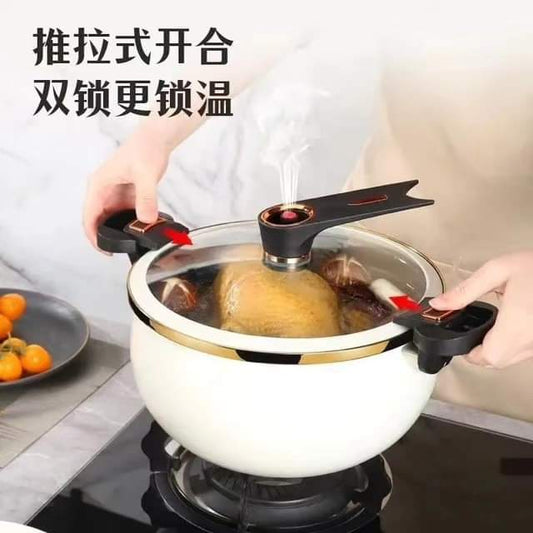 Enamel Micro Pressure Cooker Pot
