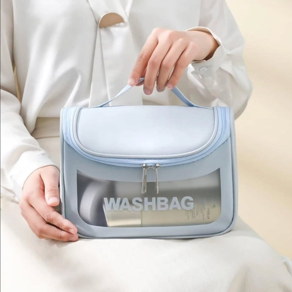 Waterproof Cosmetic And Toiletry Washbag Travel Organizer