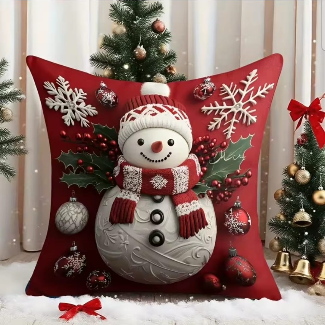Decorative Christmas Throw Pillow Cover