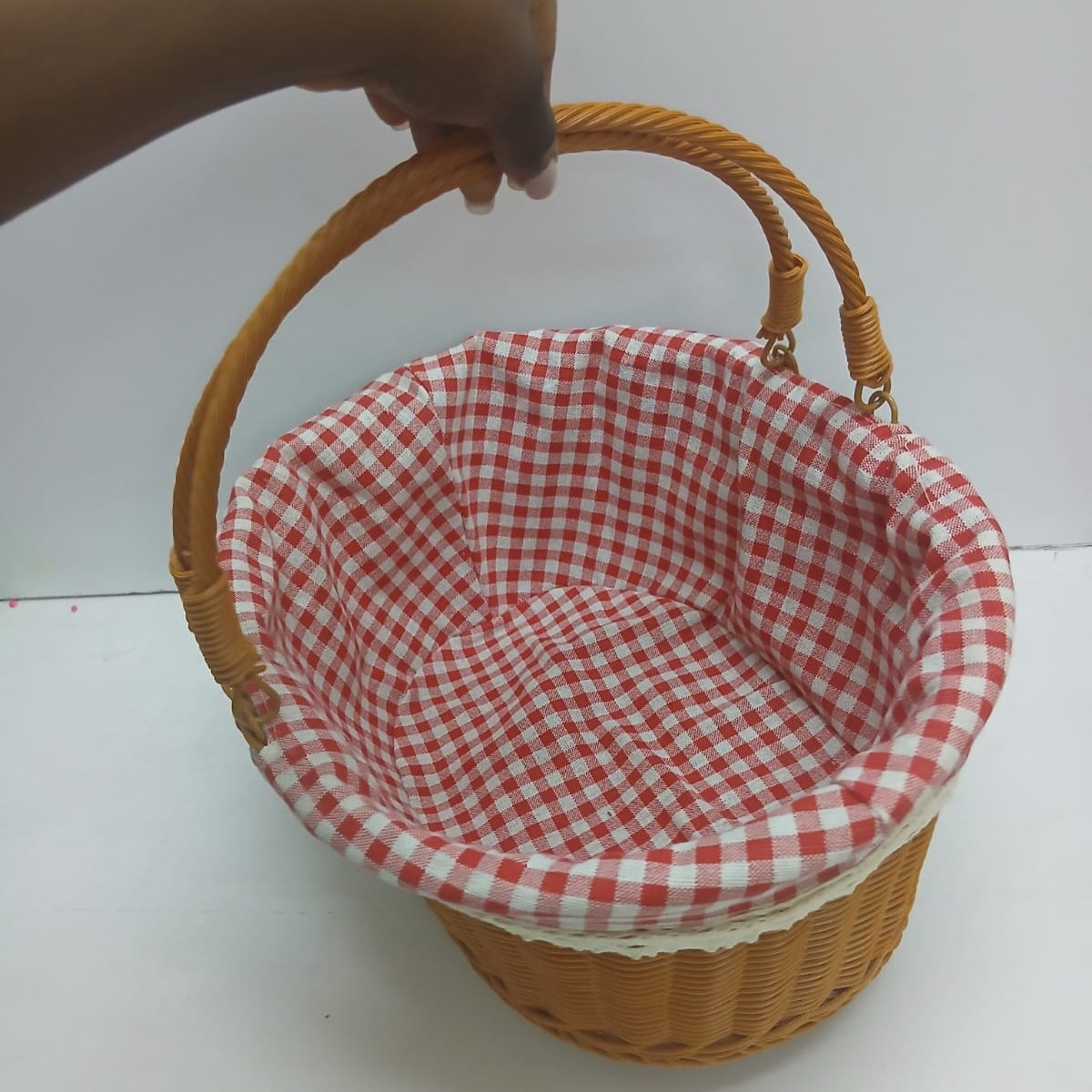 Brown Rattan Picnic