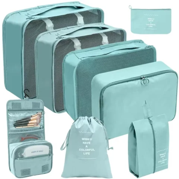 7pcs luggage organiser