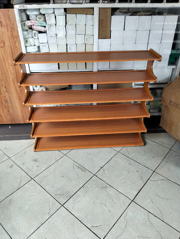 6-Layer Bamboo Shoe Rack