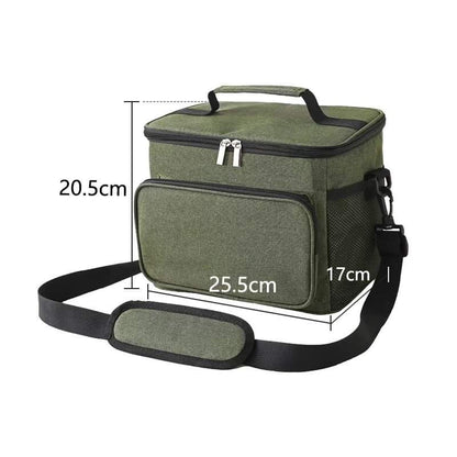 Large capacity cooler lunch bag