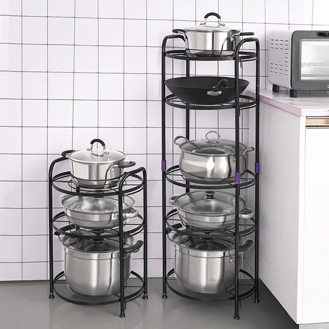 5 Tier Pot Rack