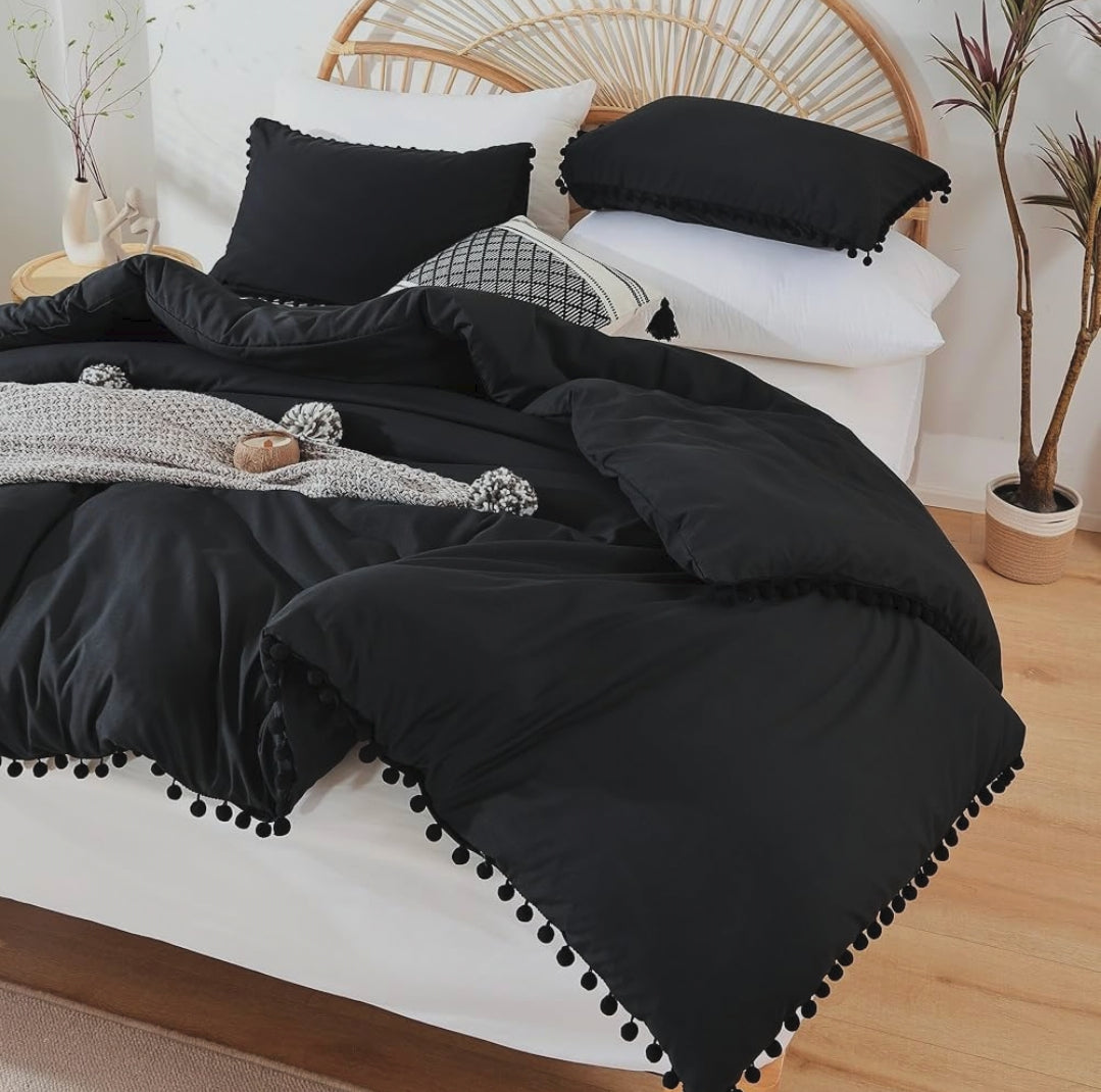 Pom Pom Cotton Duvet Set 6 × 7