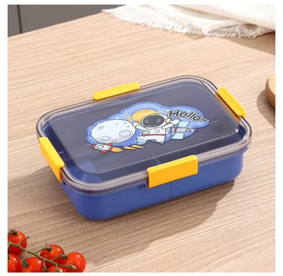 Big Size Hello Beauty 4-Compartment Lunch Box