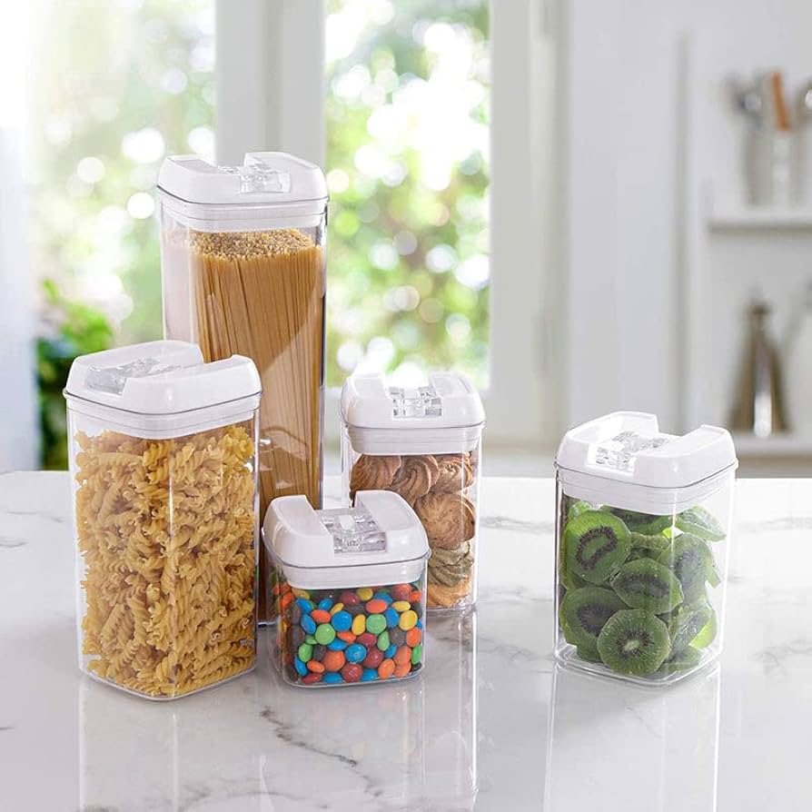 5 Piece Airtight Food Storage Containers