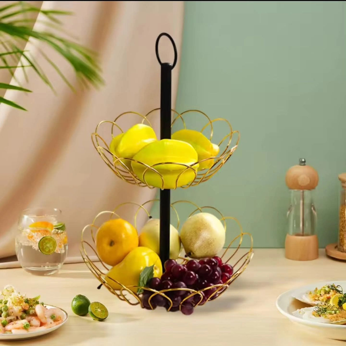 2 Tier Fruit Basket